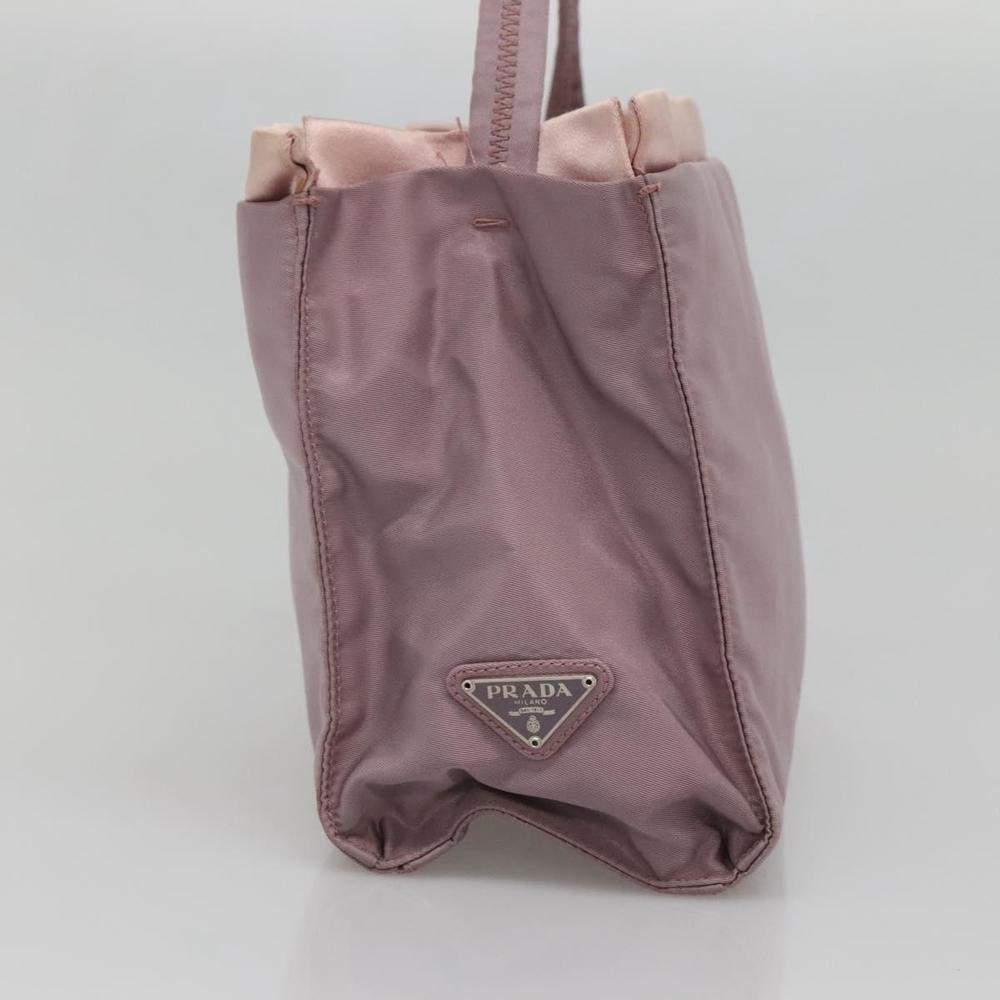 PRADA Hand Bag Nylon Pink Auth 140627 - Picture 3 of 16